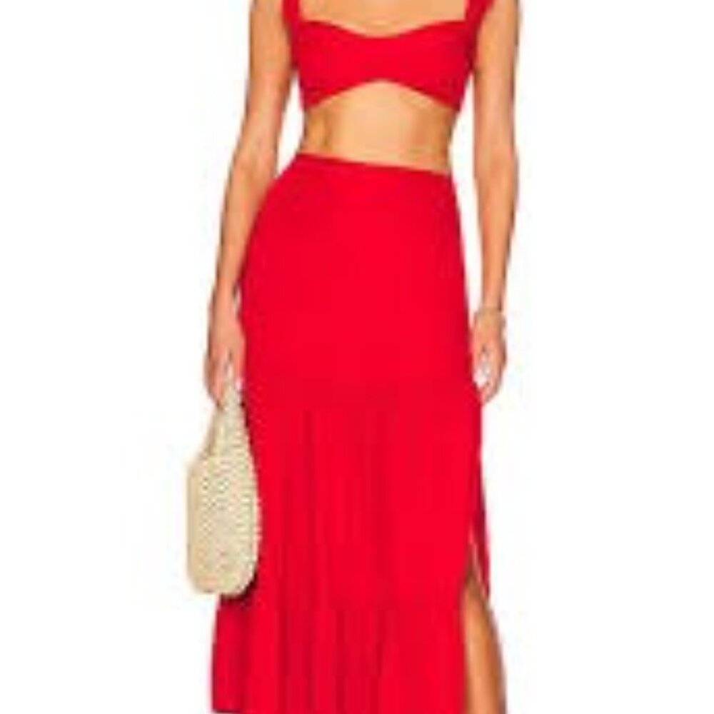 Adaline Prairie Skirt & Crop Top Set by Indah from Revolve XS